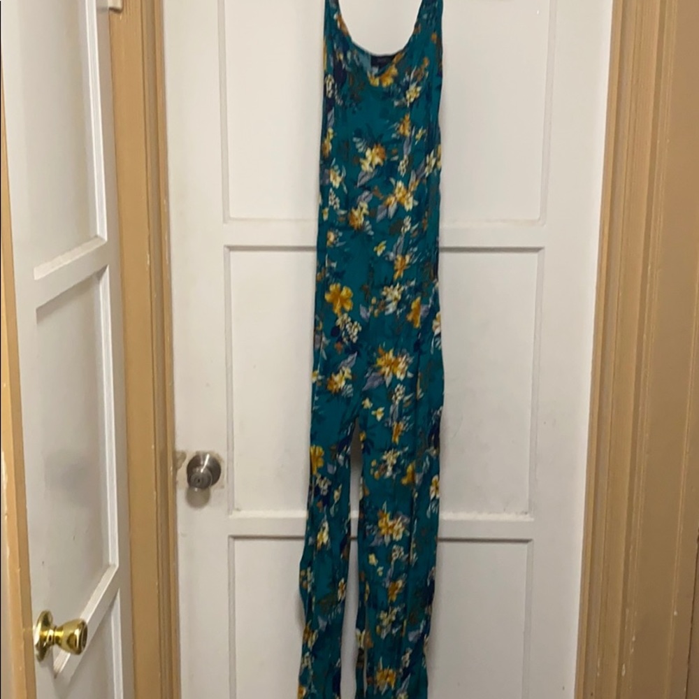 Teal Blue jumpsuit